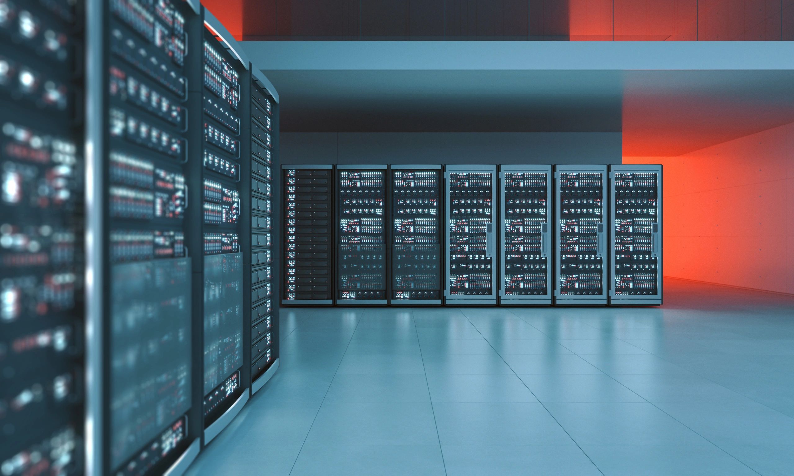 Server infrastructure in a modern data center