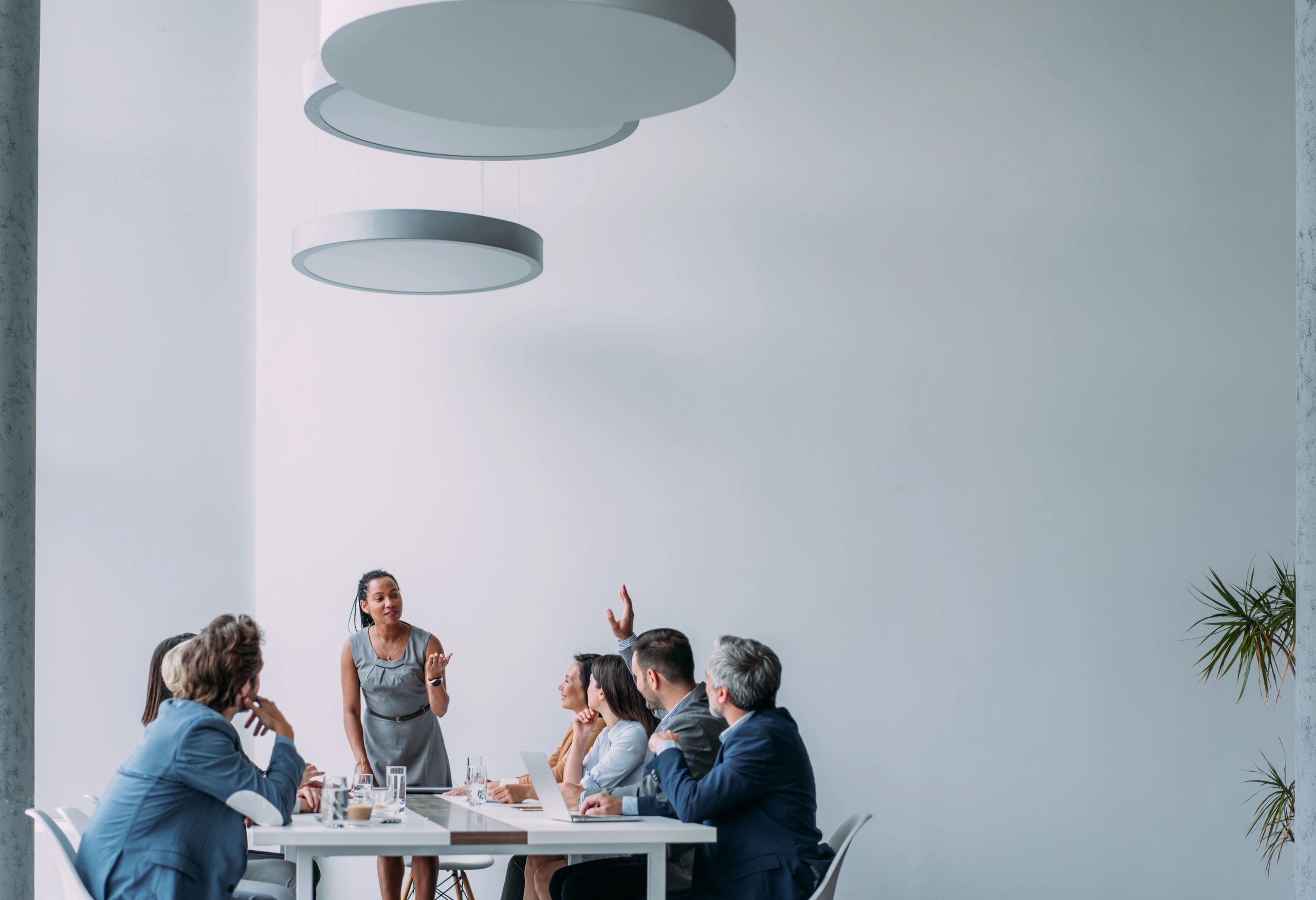 Corporate technology strategy meeting